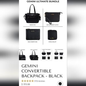 White elm bag bundle.